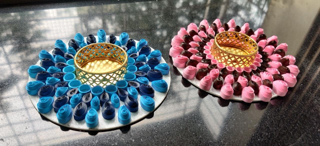 Quilling Diya